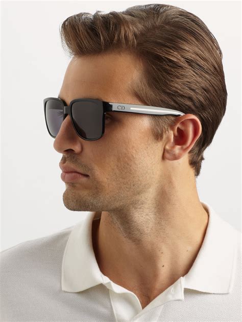 christian dior black tie 52mm round sunglasses|Christian Dior Men's Sunglasses BLACKTIE2.